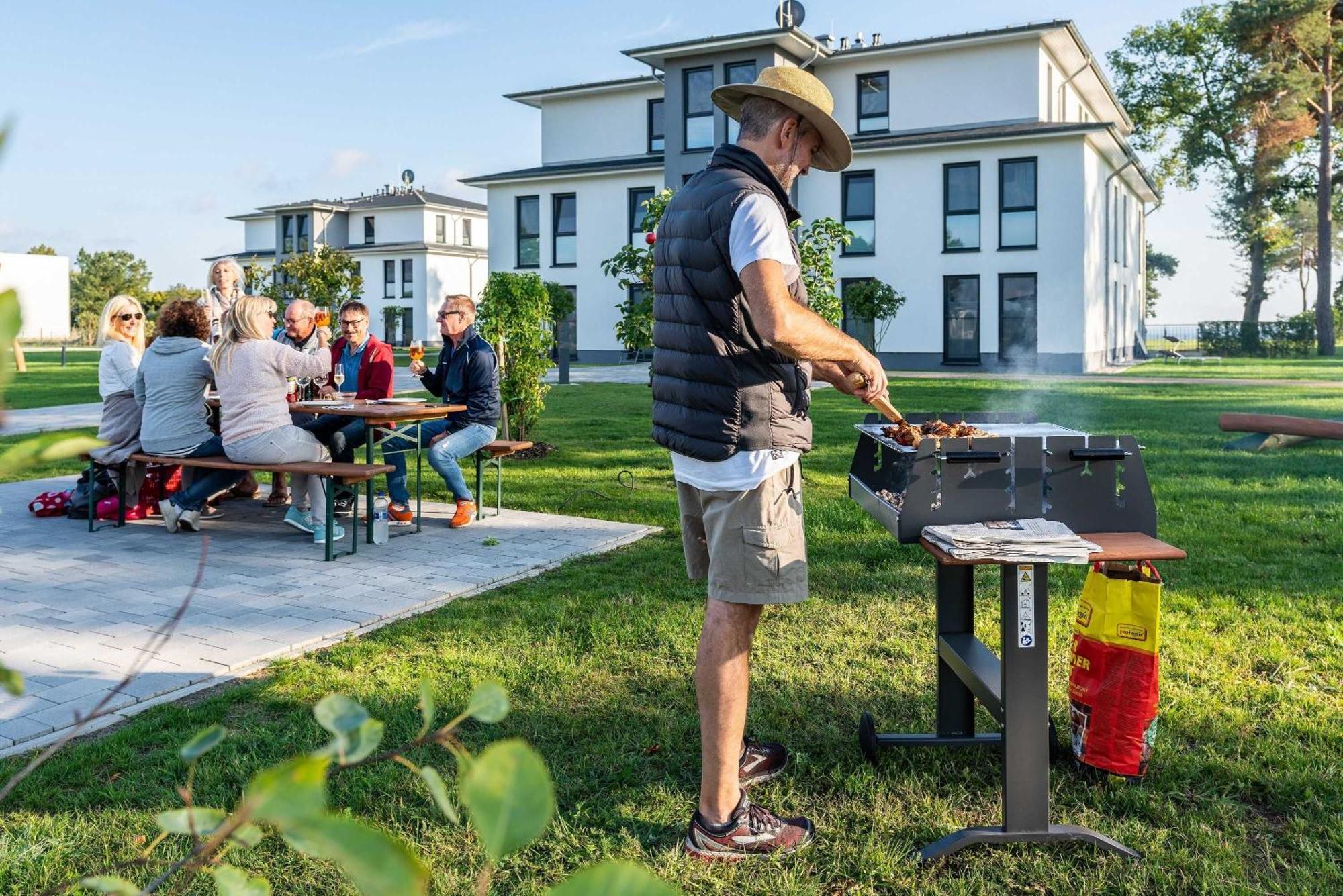 Terrassenwohnung "Inselhain" - Oase Am Haff Garz  Kültér fotó