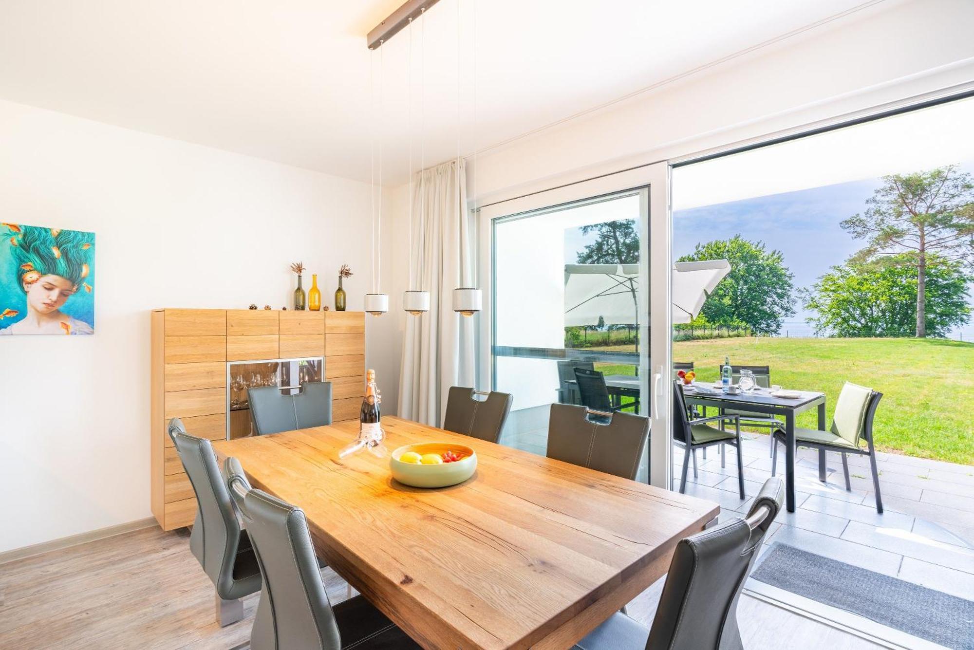 Terrassenwohnung "Inselhain" - Oase Am Haff Garz  Kültér fotó