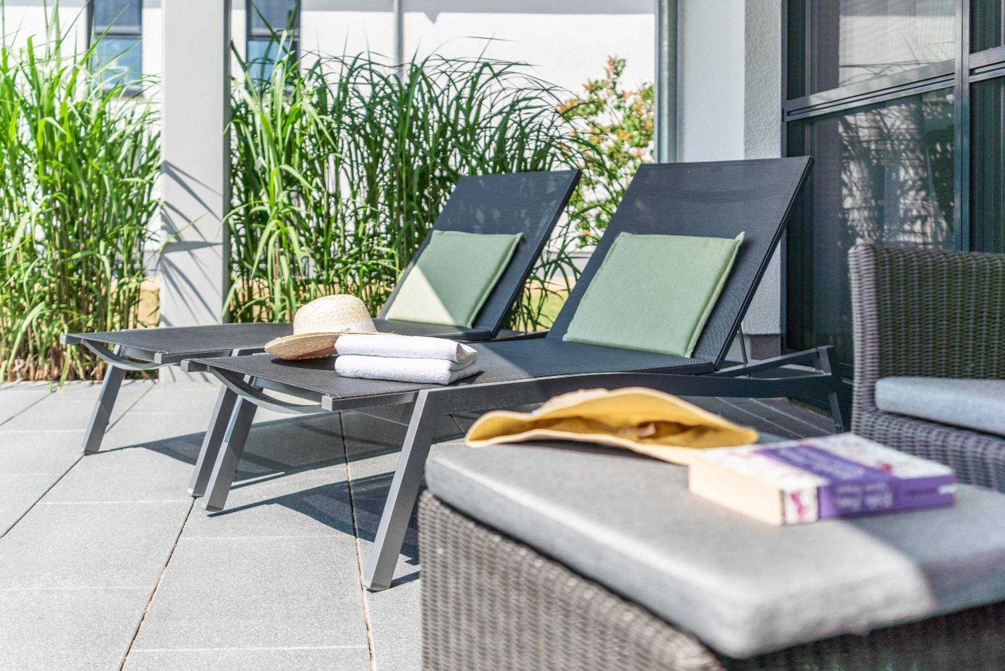 Terrassenwohnung "Inselhain" - Oase Am Haff Garz  Kültér fotó